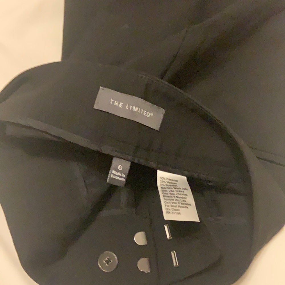 Black slacks from The Limited. Perfect condition never worn